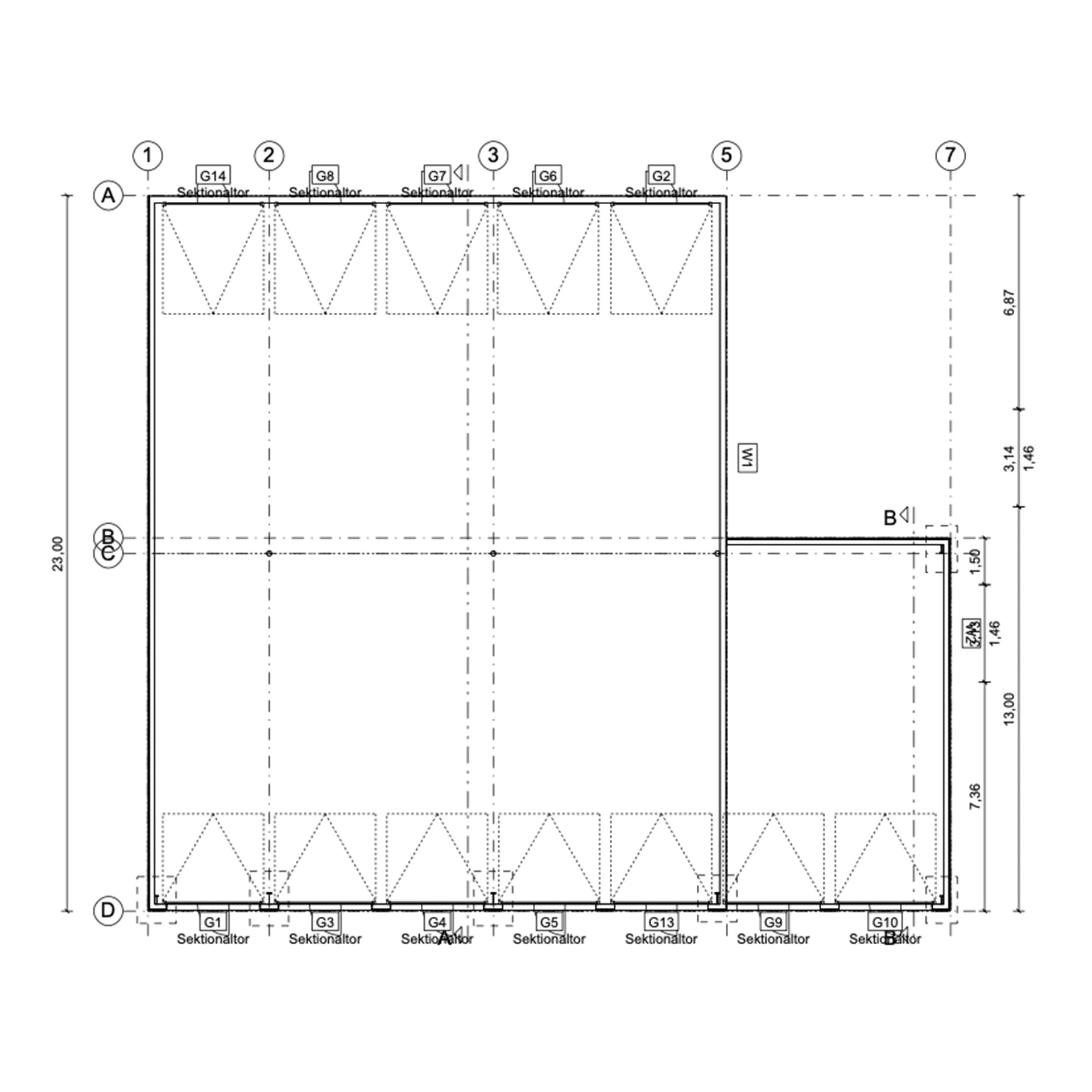 Garagenpark Merenberg Blueprint