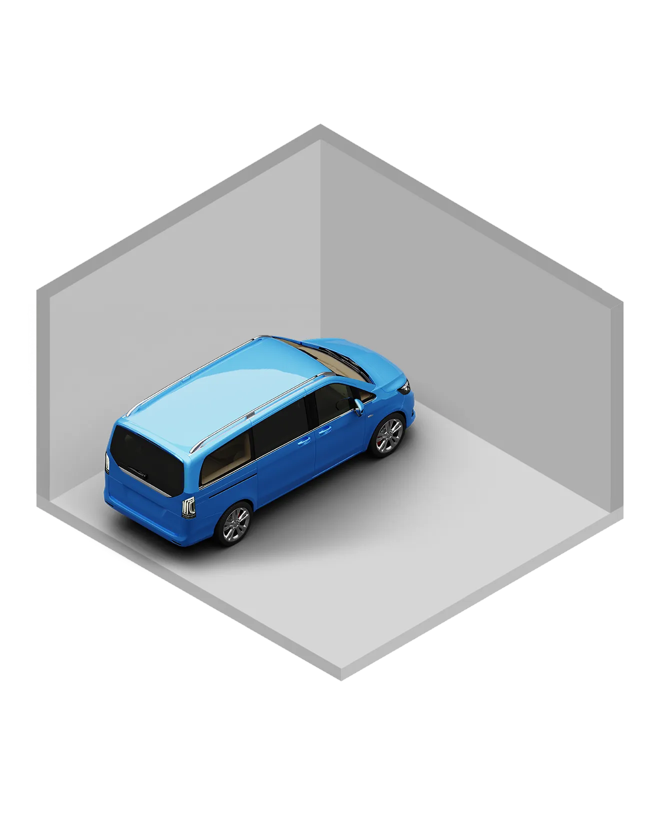 Garagenpark Merenberg Großgaragen Isometric