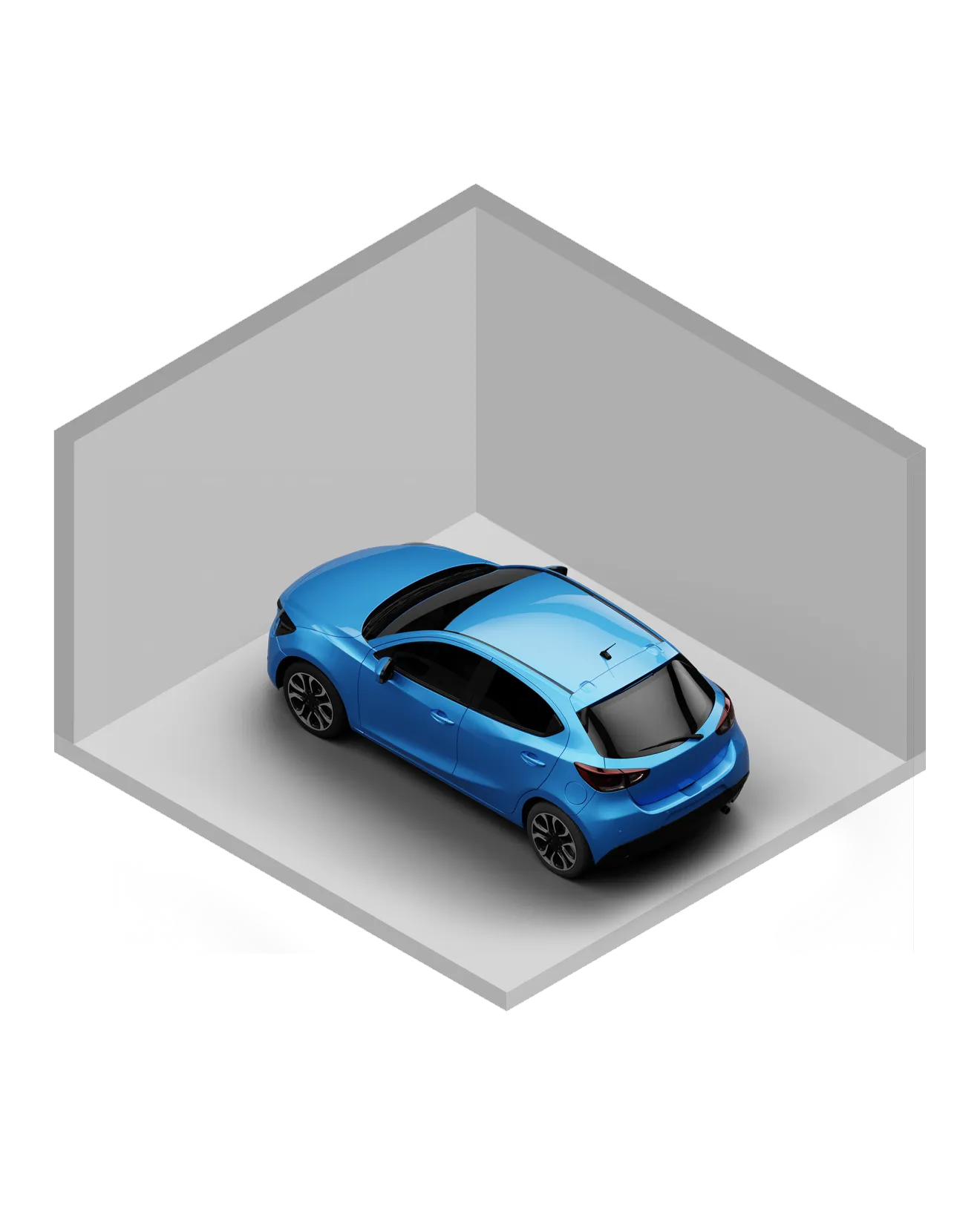 Garagenpark Merenberg Kleingarage Isometric